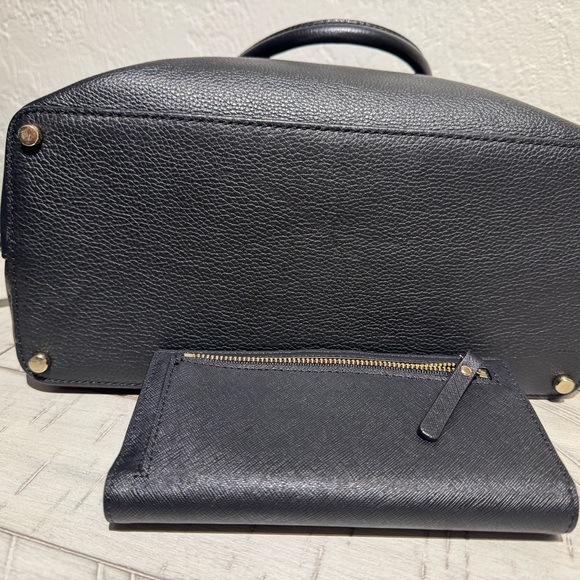 Kate Spade Black Satchel and Wallet Set - Picture 3 of 6